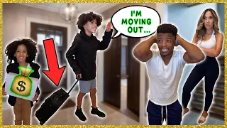 Telling My Parent's I'm MOVING OUT *Gets Heated* | The Beverly Halls