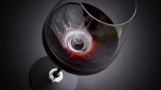 Crystocraft Spinning Wine Decanter Glass