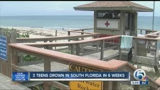 3 teens drown in South Florida in 6 weeks