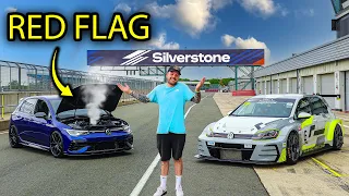 SILVERSTONE BROKE MY WRECKED VOLKSWAGEN MK8 GOLF R