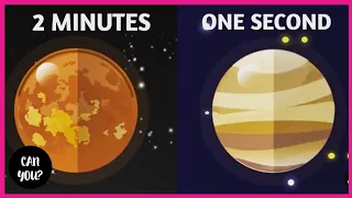 How Long Can You Survive On Other Planets? | Survive On Other Solar System Planets