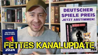 Kanalupdate - "Final Chapter" Launchstream, Deutscher Spielepreis, SPIEL24, Verlosung