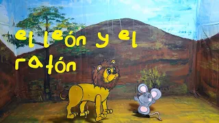 EL LEÓN Y EL RATÓN  -  Cuento infantil narrado por niños - En español