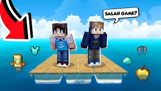 MINECRAFT RAFT TAPI ITEM OP MENGAPUNG DI LAUTAN!!!