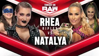 Rhea Ripley vs Natalya (Full Match Part 1/2)