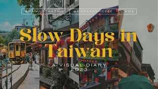 Slow Days in Taiwan 🇹🇼 | Weekend in Jiufen, Keelung & Shifen, Typhoon Haikui, Hiking & Ghibli Vibes