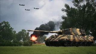 Post Scriptum - Tiger II Support Fire [GER Comms/ENG Subs]