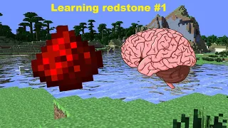 Learning redstone in Minecraft - Part 1