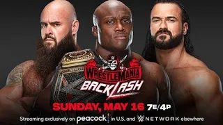WWE 2K20 | DREW MCINTYRE VS BOBBY LASHLEY VS BRAUN STROWMAN | WWE CHAMPIONSHIP | BACKLASH
