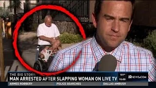 Man Gets Arrested After Slapping Wife In Wheelchair On Live TV