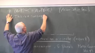 Homeomorphism and the group structure on a circle | Algebraic Topology 2 | NJ Wildberger