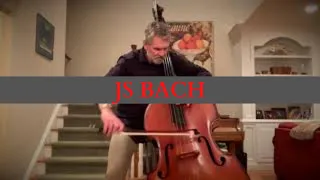 JS Bach: Cello Suite No. 1, BWV 1007: VI Gigue - performed on double bass