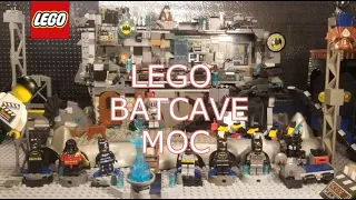 Lego Batcave Custom Build MOC