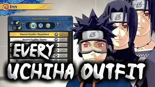 EVERY Uchiha Outfit In Naruto To Boruto Shinobi Striker