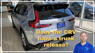 Does the CRV have a trunk release?