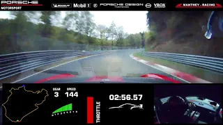 Porsche 911 GT2 RS MR new record at the Nürburgring Nordschleife