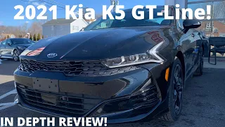 ALL-NEW 2021 KIA K5 GT-Line - Walkaround, Review, POV Test Drive