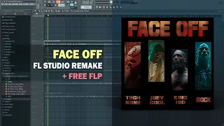 Tech N9ne - Face Off ft. Joey Cool, King Iso & Dwayne Johnson (FL Studio Remake + Free FLP)