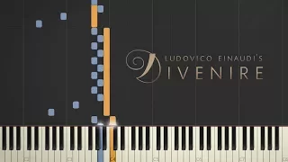 Ludovico Einaudi - Divenire  Synthesia Piano Tutorial