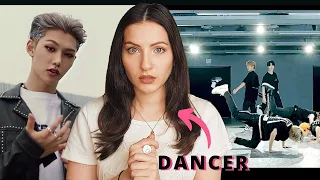 DANCER FIRST reaction to Stray Kids God's Menu "神메뉴" M/V AND Dance Practice Reaction