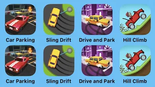 Car Parking, Sling Drift, Drive and Park and More Car Games iPad Gameplay
