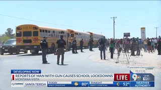 1 in custody after "possible threat" leads to 3 schools on lockdown