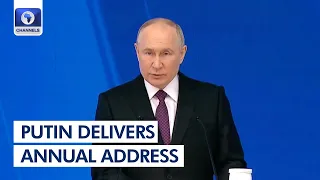 Putin Delivers Annual State Of The Nation Address + More | Russian Invasion