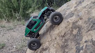 Back to Proline BFG Krawlers on the Axial Capra! Forgot how great these tires are!