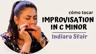 IMPROVISATION IN C MINOR | Cómo tocar en ARMÓNICA | Indiara Sfair