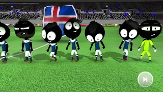 Stickman Soccer -2020  ( European Tour Challenge) Netherlands Vs Iceland  MATCH-48 Android Gameplay.