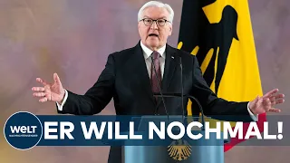 Bundespräsident Steinmeier steht für zweite Amtszeit bereit | EILMELDUNG