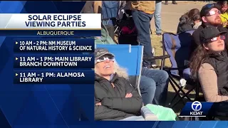 Partial eclipse to be seen in New Mexico