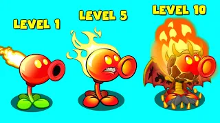 PvZ2 Discovery - Every Plant LOW vs MID vs MAX Level - Who is Best ?