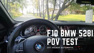 2011 BMW 528i N52 F10 Individual POV Drive