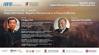 Webinar Series - Capital Market Development: China and Asia, 18 November 2021