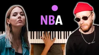 RSAC - NBA (Не мешай) ● караоке | PIANO_KARAOKE ● ᴴᴰ + НОТЫ & MIDI