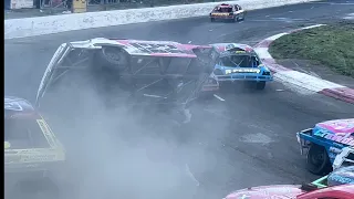 Saloon Stock Cars Irish Masters & Stephen Boyd Memorial Nutts Corner 7/4/24