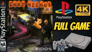 Fear Effect | PS1 | 4K60ᶠᵖˢ UHD🔴| Longplay Walkthrough Playthrough Full Movie Game