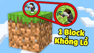 Minecraft nhưng bạn Sinh Tồn trên 1 Block Khổng Lồ