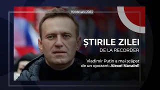 16 FEBRUARIE 2024. Vladimir Putin a mai scăpat de un opozant: Alexei Navalnîi