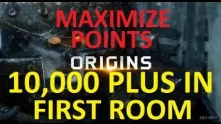 BO2 Origins - How to Maximize 12000 Points in First Room! (Voice Tutorial)