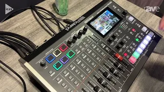 InfoComm 2023: Roland Pro A/V Presents VR-6HD Direct Streaming AV Mixer