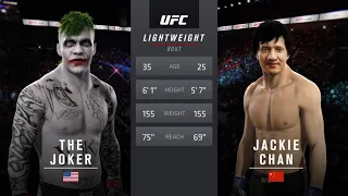 Joker vs. Jackie Chan (EA Sports UFC 2) - Crazy UFC 👊🤪