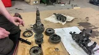 How to disassemble a Mercedes 2008 C220 6 speed manual gearbox