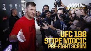 UFC 198: Stipe Miocic Thinks Fabricio Werdum Masks Are 'Funny'