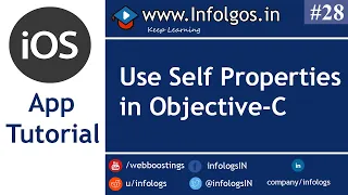 How to use Self properties in Objective-C