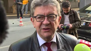 Jean-Luc Mélenchon entendu par les policiers anticorruption