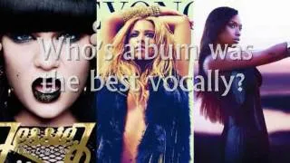 (HD) Beyoncé Vs Jennifer Hudson vs Jessie J - 2011 Albums: D3-A5