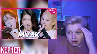 REACTION to KEP1ER - SHINE, MVSK & WA DA DA DEBUT SHOW STAGES