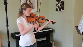 Kuchler Concertino in D+, 2nd & 3rd mvts, Opus 15 ~ "in the style of Vivaldi" for Violin